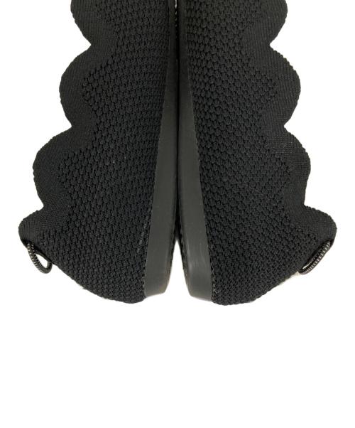 offen（オッフェン）offen (オッフェン) ニットパンプス ブラック サイズ:40の古着・服飾アイテム