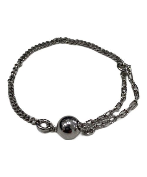 4℃ HOMME+（ヨンドシー オム）4℃ HOMME+ (ヨンドシー オム) プラチナ チェーンリング サイズ:１０号の古着・服飾アイテム