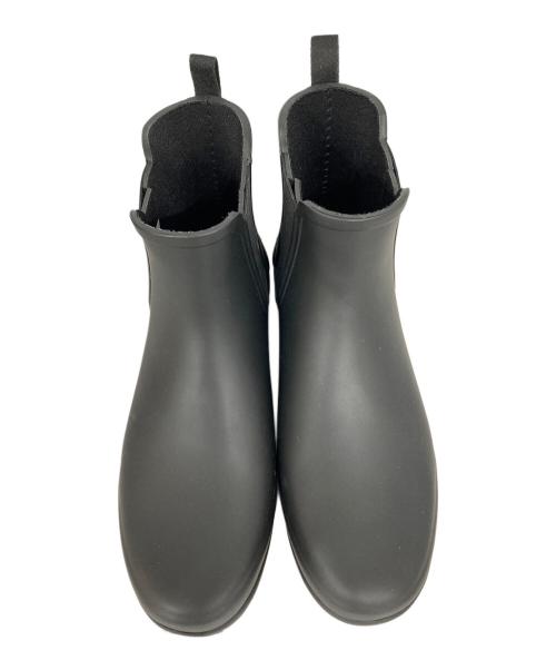 HUNTER（ハンター）HUNTER (ハンター) ORG REFINED CHELSEA/サイドゴアレインブーツ ブラック サイズ:UK7の古着・服飾アイテム