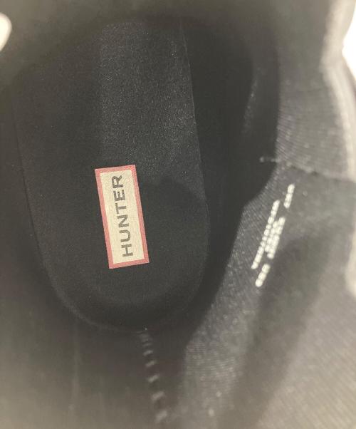 HUNTER（ハンター）HUNTER (ハンター) ORG REFINED CHELSEA/サイドゴアレインブーツ ブラック サイズ:UK7の古着・服飾アイテム