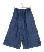 maison de soilメゾンドソイル）の古着「コットンリネンパンツ」｜インディゴ