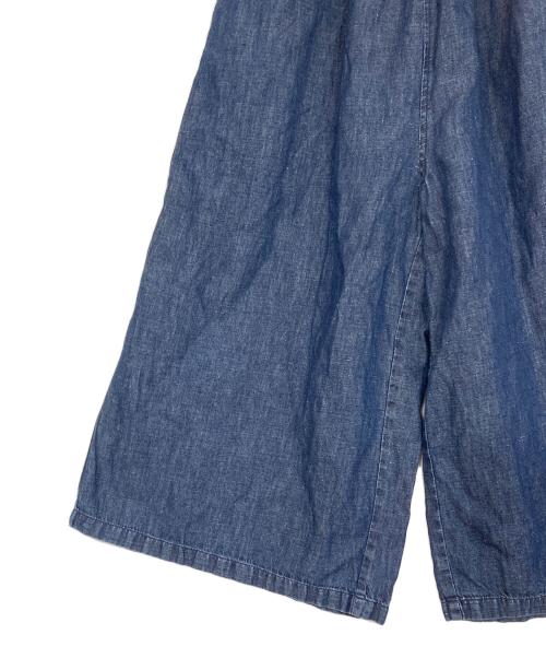 maison de soil（メゾンドソイル）maison de soil (メゾンドソイル) コットンリネンパンツ インディゴ サイズ:1の古着・服飾アイテム