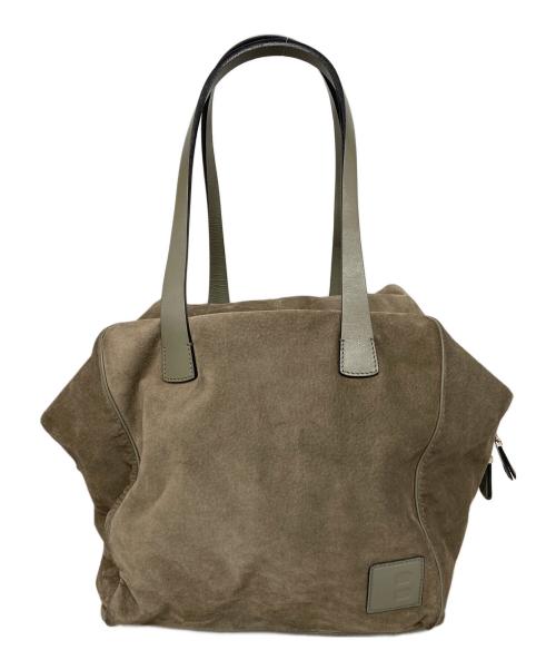 BALLY（バリー）BALLY (バリー) レザートートバッグ ブラウンの古着・服飾アイテム