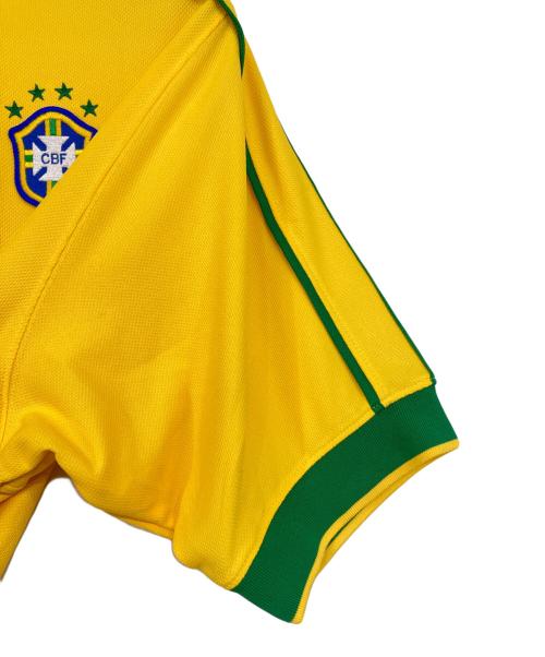 NIKE（ナイキ）NIKE (ナイキ) ブラジル代表 リイシュー ジャージー/ゲームシャツ イエロー サイズ:Lの古着・服飾アイテム