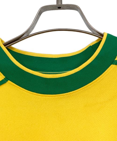 NIKE（ナイキ）NIKE (ナイキ) ブラジル代表 リイシュー ジャージー/ゲームシャツ イエロー サイズ:Lの古着・服飾アイテム