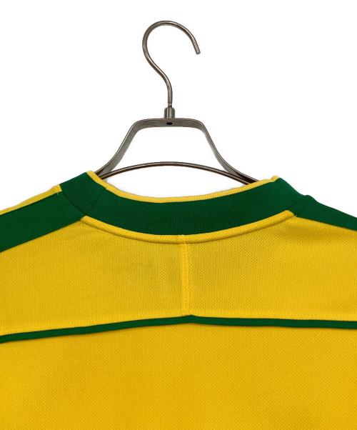 NIKE（ナイキ）NIKE (ナイキ) ブラジル代表 リイシュー ジャージー/ゲームシャツ イエロー サイズ:Lの古着・服飾アイテム