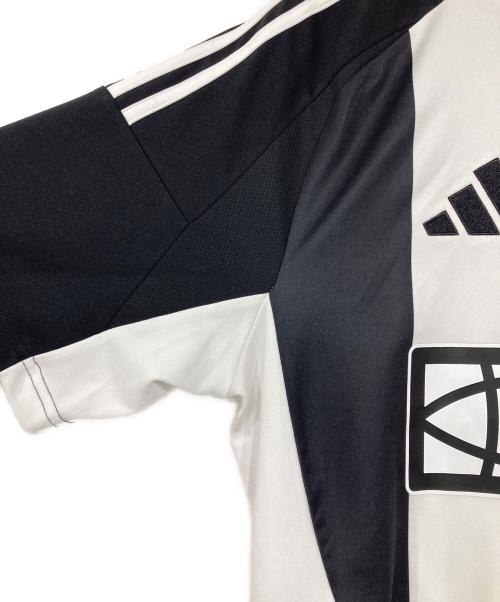 adidas（アディダス）adidas (アディダス) ニューカッスル・ユナイテッドFC 24/25 ホームユニフォーム ホワイト×ブラック サイズ:2XLの古着・服飾アイテム