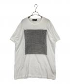 DSQUARED2ディースクエアード）の古着「D2 MIRROR ロゴプリント T-SHIRT」｜ホワイト