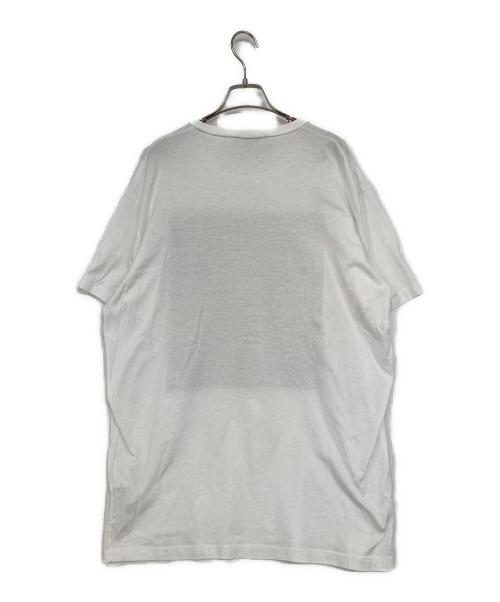 DSQUARED2（ディースクエアード）DSQUARED2 (ディースクエアード) D2 MIRROR ロゴプリント T-SHIRT ホワイト サイズ:XXLの古着・服飾アイテム