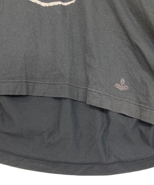 Vivienne Westwood man（ヴィヴィアン ウェストウッド マン）Vivienne Westwood man (ヴィヴィアン ウェストウッド マン) “STOP CLIMATE CHANGE” ビッグTシャツ ブラック サイズ:Fの古着・服飾アイテム