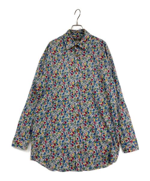 Vivienne Westwood man（ヴィヴィアン ウェストウッド マン）Vivienne Westwood man (ヴィヴィアン ウェストウッド マン) “VARIOUS FLOWERS” ビッグ クラシックシャツ グレー サイズ:表記無しの古着・服飾アイテム