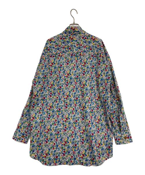 Vivienne Westwood man（ヴィヴィアン ウェストウッド マン）Vivienne Westwood man (ヴィヴィアン ウェストウッド マン) “VARIOUS FLOWERS” ビッグ クラシックシャツ グレー サイズ:表記無しの古着・服飾アイテム