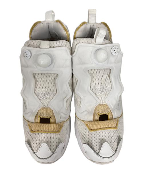 REEBOK（リーボック）REEBOK Maison Margiela 22 (メゾンマルジェラ 22) インスタポンプフューリー メモリー オブ / Maison Margiela Instapump Fury Memory Of ホワイト サイズ:USA11の古着・服飾アイテム