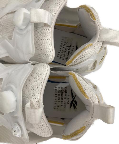 REEBOK（リーボック）REEBOK Maison Margiela 22 (メゾンマルジェラ 22) インスタポンプフューリー メモリー オブ / Maison Margiela Instapump Fury Memory Of ホワイト サイズ:USA11の古着・服飾アイテム