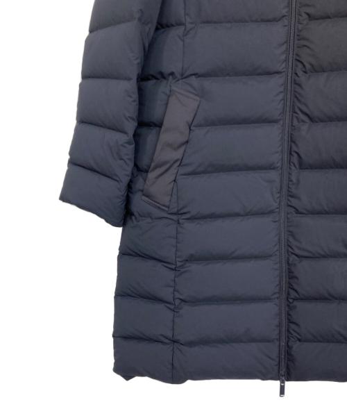 MACKINTOSH（マッキントッシュ）MACKINTOSH (マッキントッシュ) フード付 ZIP UP ロングダウンコート ネイビー サイズ:44の古着・服飾アイテム