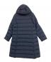 MACKINTOSH (マッキントッシュ) フード付 ZIP UP ロングダウンコート ネイビー サイズ:44：14000円