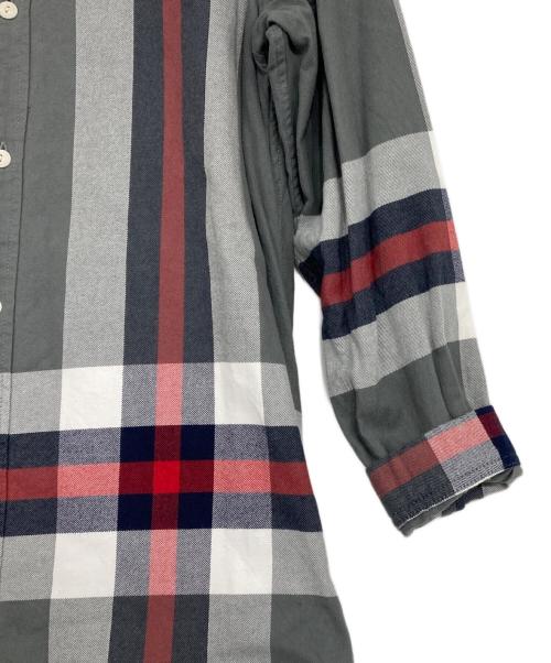 BEAMS BOY（ビームスボーイ）BEAMS BOY (ビームスボーイ) ビッグタータンワンピース グレー サイズ:表記無しの古着・服飾アイテム