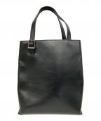 MOTHERHOUSEマザーハウス）の古着「ブライト V トート」｜ブラック