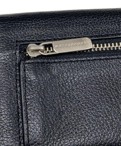 MOTHERHOUSE（マザーハウス）MOTHERHOUSE (マザーハウス) アーチ ロング ウォレット ブラックの古着・服飾アイテム