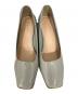卑弥呼 (ヒミコ) スクエアトゥエナメルパンプス グレー サイズ:24：3500円