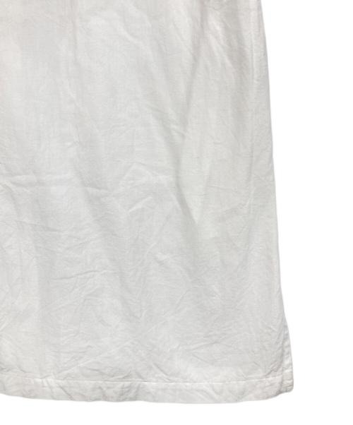 Yohji Yamamoto pour homme.（ヨウジヤマモト プールオム）Yohji Yamamoto pour homme. (ヨウジヤマモト プールオム) 60/2 KHADI COTTON M-SHIRT COAT ホワイト サイズ:SIZE 1の古着・服飾アイテム