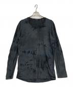 D.HYGENディーハイゲン）の古着「Soft Cotton Jersey Long Sleeve T-Shirt/ロングスリーブカットソー」｜グレー