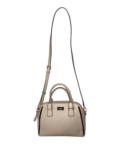 Kate Spade（ケイトスペード）Kate Spade (ケイトスペード) 2WAYバッグ ベージュの古着・服飾アイテム