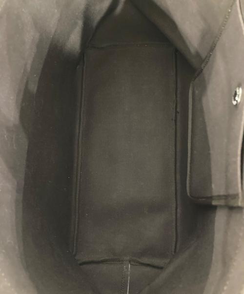 Herve Chapelier（エルベシャプリエ）Herve Chapelier (エルベシャプリエ) 705GPコーデッドキャンバスレザースクエアトートA4 レッド×ピンクの古着・服飾アイテム