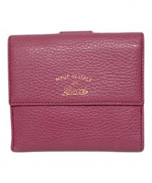 GUCCI（グッチ）の古着「2つ折り財布」｜パープル