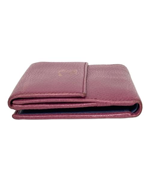 GUCCI（グッチ）GUCCI (グッチ) 2つ折り財布 パープルの古着・服飾アイテム
