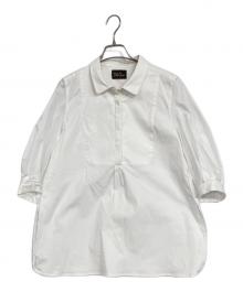 Pale Jute（ペールジュート）の古着「White round collar shirt」｜ホワイト