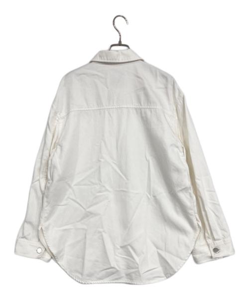 theory luxe（セオリーリュクス）theory luxe (セオリーリュクス) Slate Denim Ivane Shirt ホワイト サイズ:38の古着・服飾アイテム