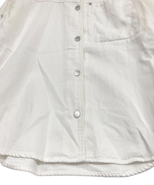 theory luxe（セオリーリュクス）theory luxe (セオリーリュクス) Slate Denim Ivane Shirt ホワイト サイズ:38の古着・服飾アイテム