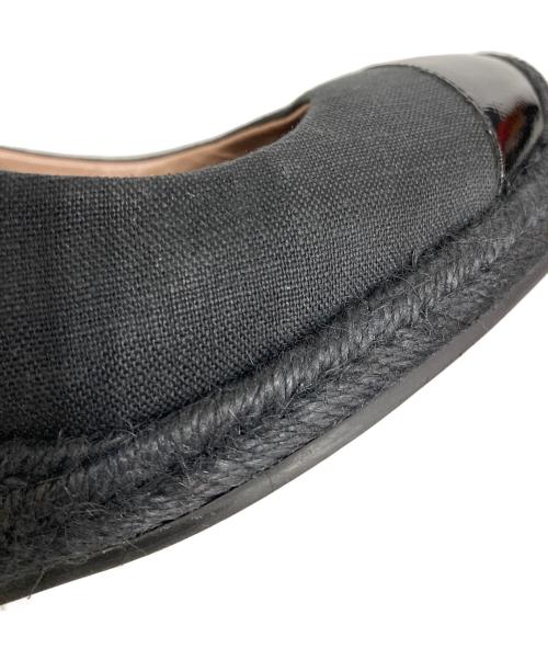 COLE HAAN（コールハーン）COLE HAAN (コールハーン) ウェッジソールサンダル ブラック サイズ:5 1/2 Bの古着・服飾アイテム