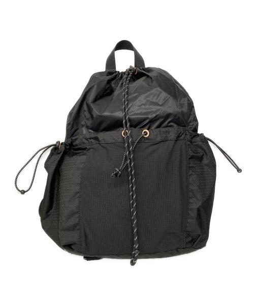 F/CE.（エフシーイー）F/CE. (エフシーイー) CORDURA SIL NYLON KNAPSACK ブラックの古着・服飾アイテム