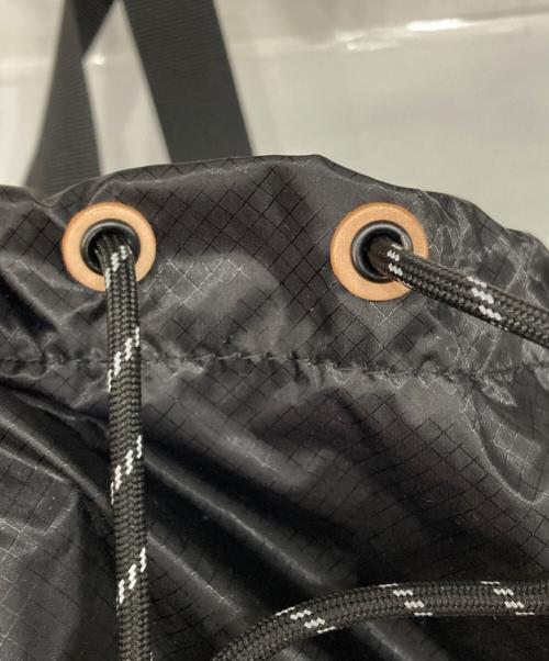 F/CE.（エフシーイー）F/CE. (エフシーイー) CORDURA SIL NYLON KNAPSACK ブラックの古着・服飾アイテム