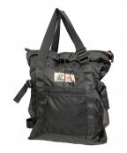 CARIBOU Mountaineeringカリブーマウンテインニアリング）の古着「LIGHT WEIGHT PACK TOTE ライトウエイト パック」｜ブラック