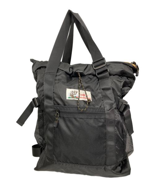 CARIBOU Mountaineering（カリブーマウンテインニアリング）CARIBOU Mountaineering (カリブーマウンテインニアリング) LIGHT WEIGHT PACK TOTE ライトウエイト パック ブラックの古着・服飾アイテム