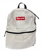 SUPREMEシュプリーム）の古着「16SS Mesh Backpack」｜ホワイト