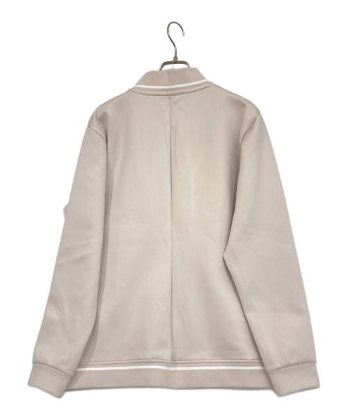 DESCENTE（デサント）DESCENTE (デサント) フルジップジャージージャケット ベージュ サイズ:Lの古着・服飾アイテム