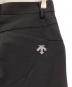 中古・古着 DESCENTE (デサント) ツイル裏起毛ロングパンツ ブラック サイズ:79/M：5000円