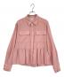 GRACE CLASS（グレースクラス）の古着「ティアードシャツ」｜ピンク