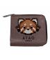 ATAO（アタオ）の古着「刺繍2つ折り財布」｜ブラウン