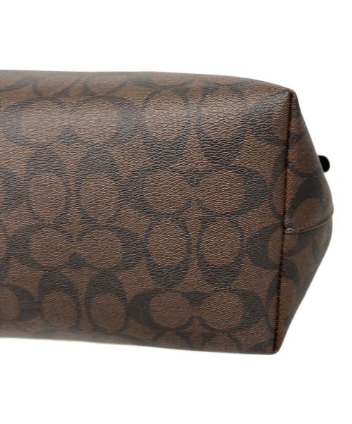 COACH（コーチ）COACH (コーチ) ギャラリー トート シグネチャー ブラウンの古着・服飾アイテム