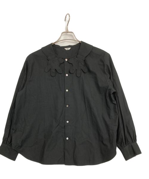 I am I IN FACT（アイアムインファクト）I AM I IN FACT (アイアムインファクト) Disney (ディズニー) ビッグカラーシャツ ブラック サイズ:Fの古着・服飾アイテム