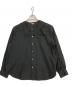I AM I IN FACT（アイアムインファクト）の古着「ビッグカラーシャツ」｜ブラック