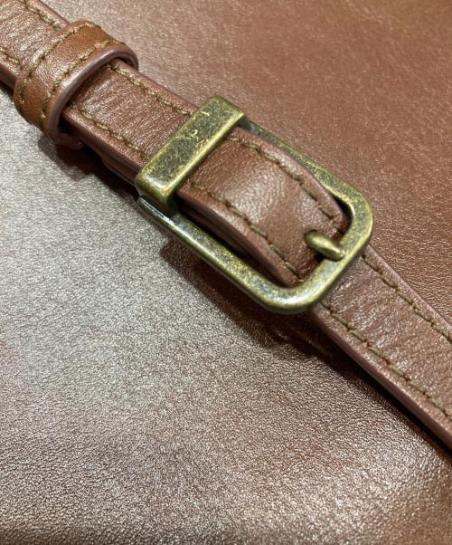 MOTHERHOUSE（マザーハウス）MOTHERHOUSE (マザーハウス) ショルダーバッグ ブラウンの古着・服飾アイテム