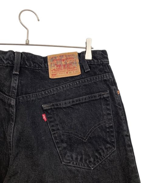 LEVI'S（リーバイス）LEVI'S (リーバイス) 550 Relaxed Fit Black Denim Pants ブラック サイズ:W36 L30の古着・服飾アイテム
