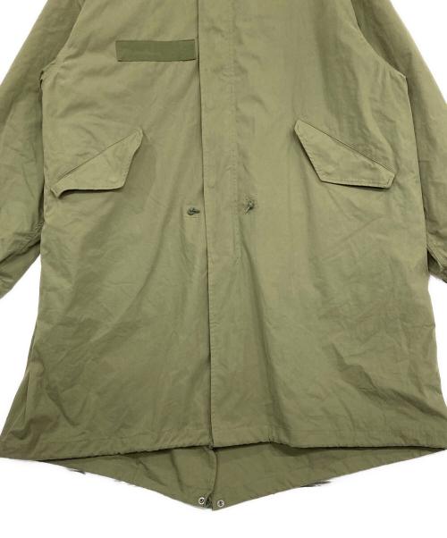 BEAMS HEART（ビームスハート）BEAMS HEART (ビームスハート) 3WAY ビッグシルエット モッズコート カーキ サイズ:Lの古着・服飾アイテム