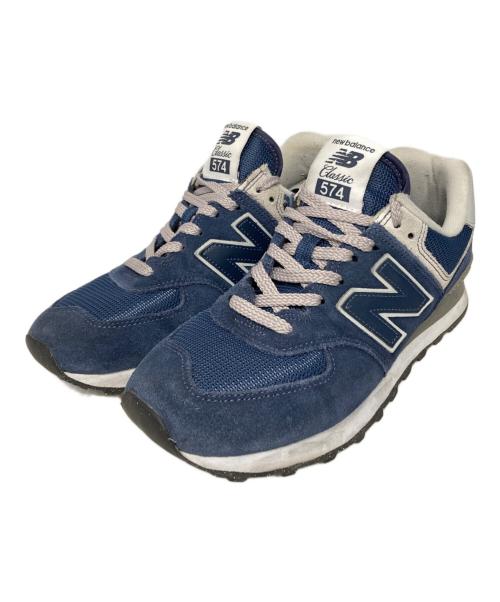 NEW BALANCE（ニューバランス）NEW BALANCE (ニューバランス) ML574EVN ネイビー サイズ:US7の古着・服飾アイテム